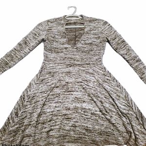 Grey Dress Long Sleeve